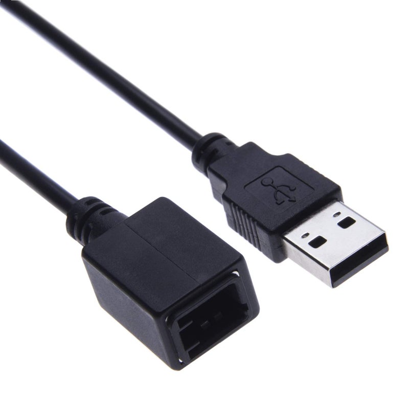 Keple USB Adapter Cable Interface, 4-Pin Vehicle Audio Stereo Radio System USB Male Plug Retention Connector Lead Compatible with Subaru BRZ, Forester, Impreza, Legacy, Suzuki, Scion Car Models 2011 Onwards - Image 2